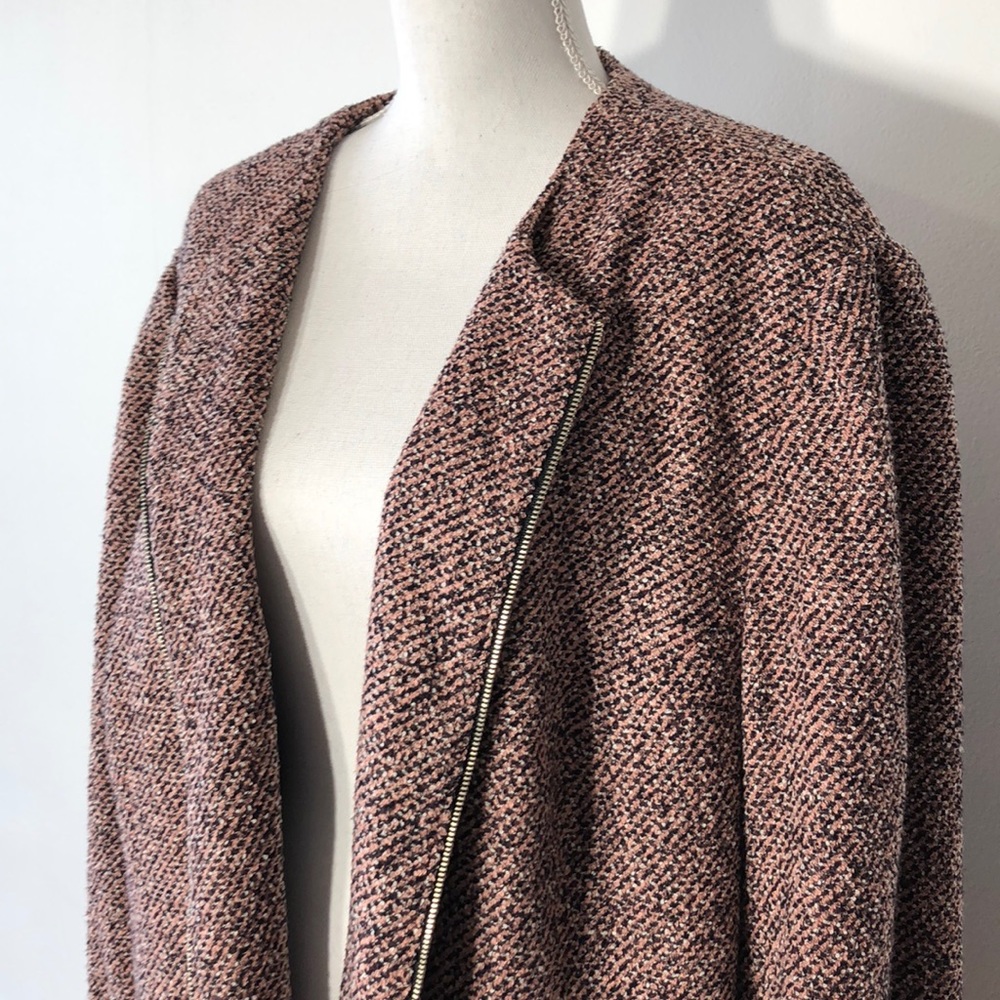 Emma James/Liz Claiborne 24W Boucle Mauve Jacket